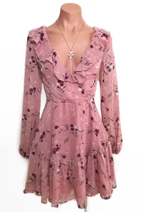 Rose Embroidered Donna Dress