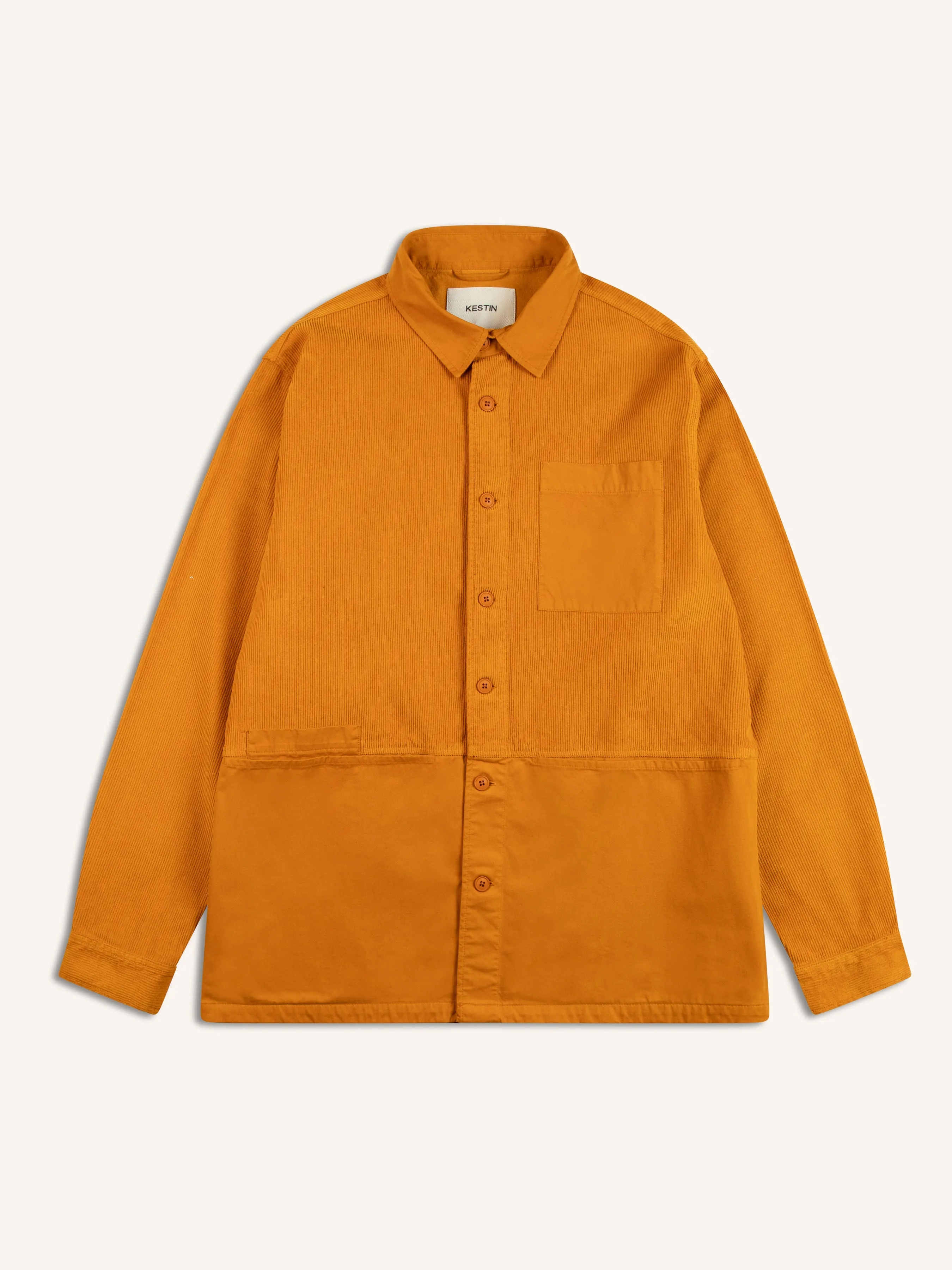 Saffron Cord / Twill Blend Rosyth Overshirt