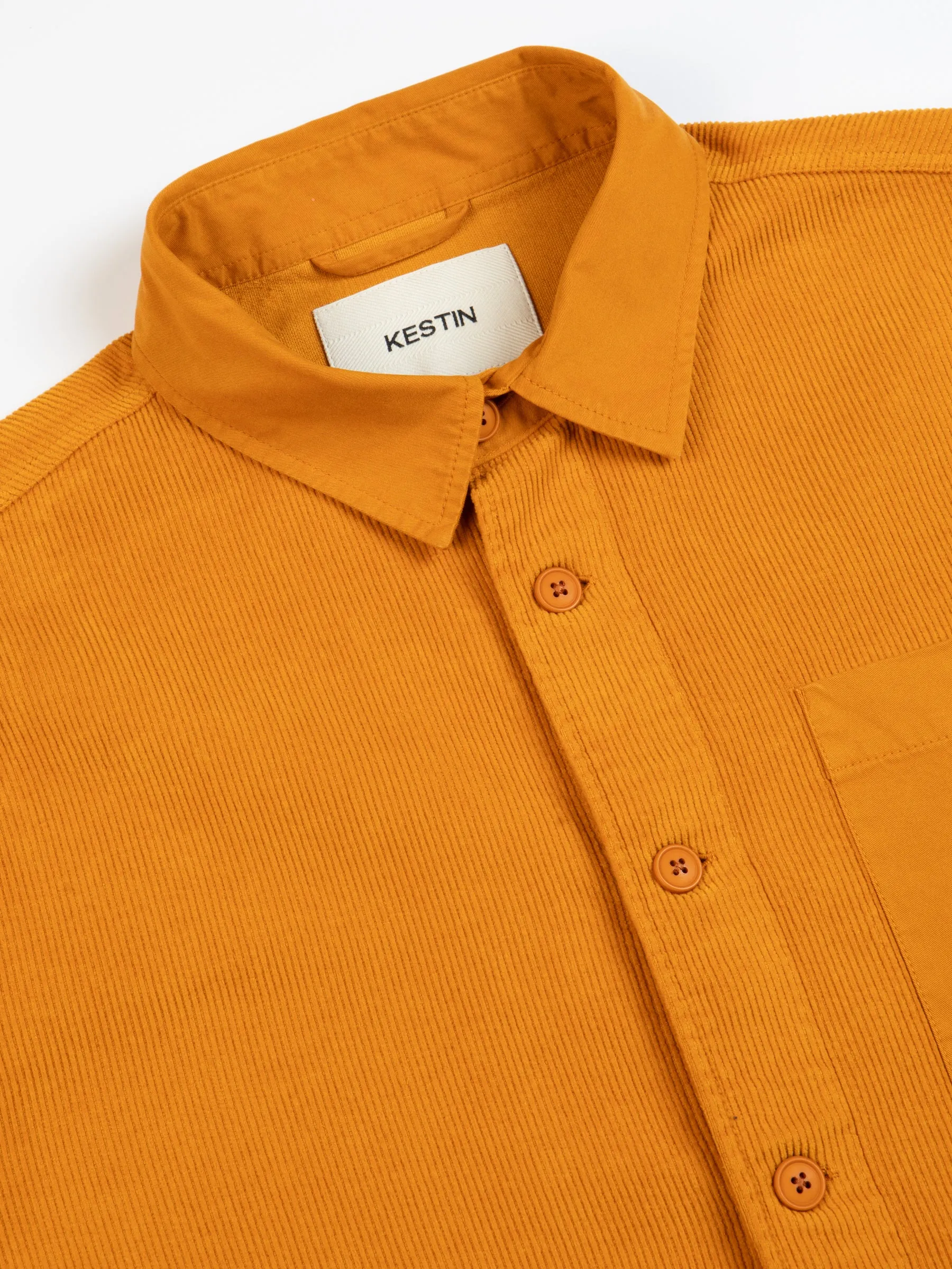 Saffron Cord / Twill Blend Rosyth Overshirt