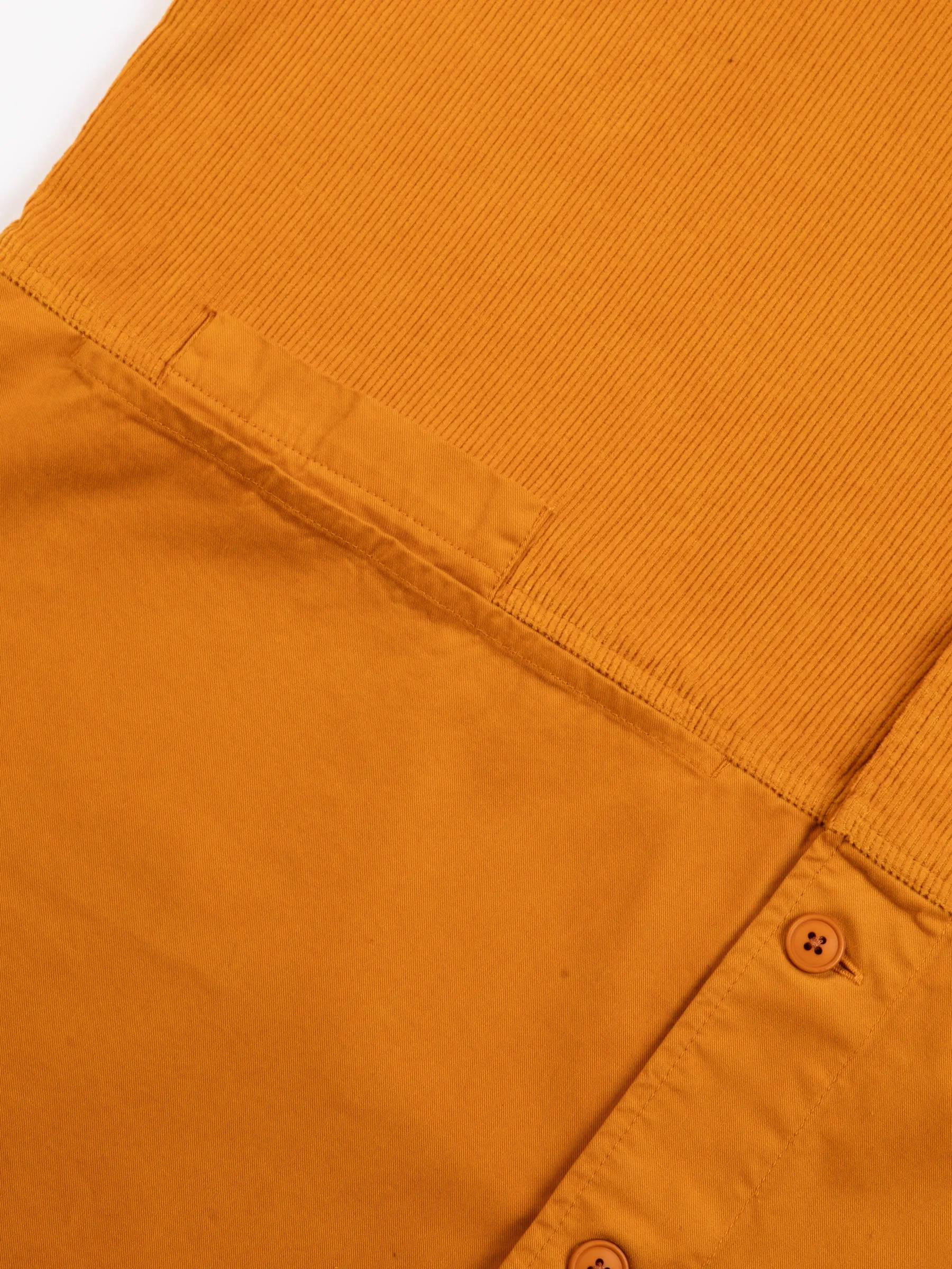 Saffron Cord / Twill Blend Rosyth Overshirt