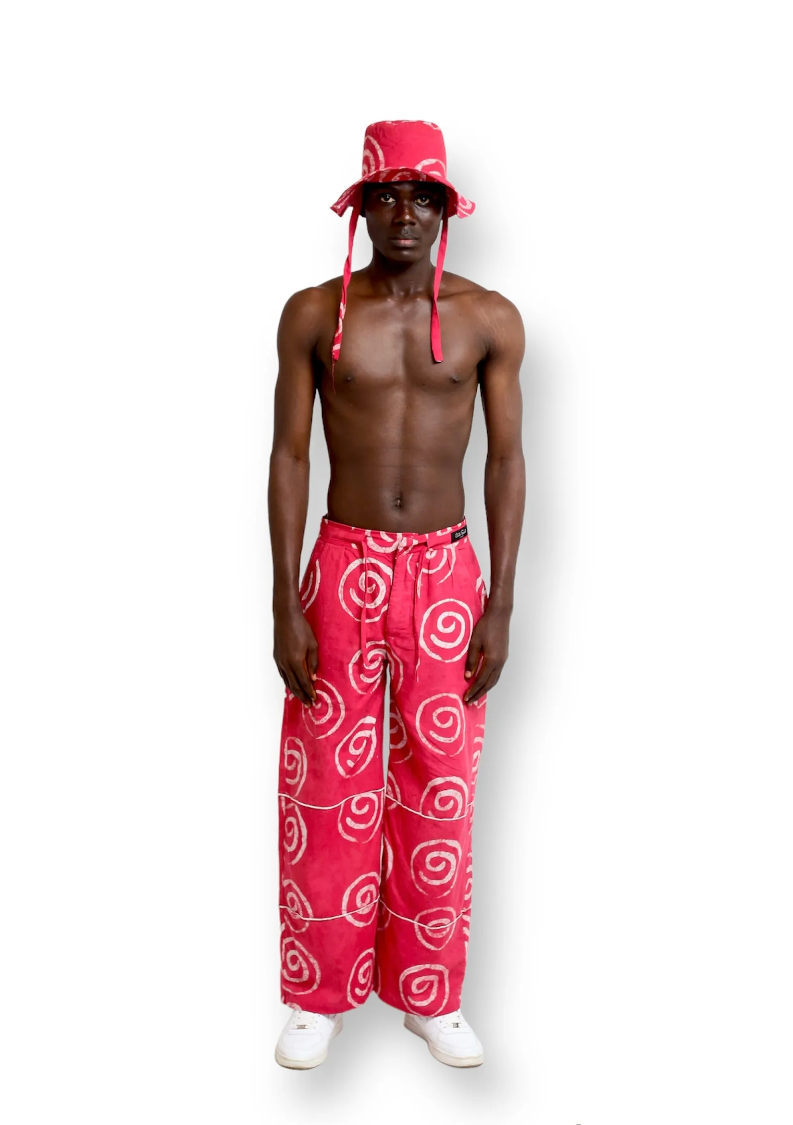 Saint Eko Pink Cotton Pant