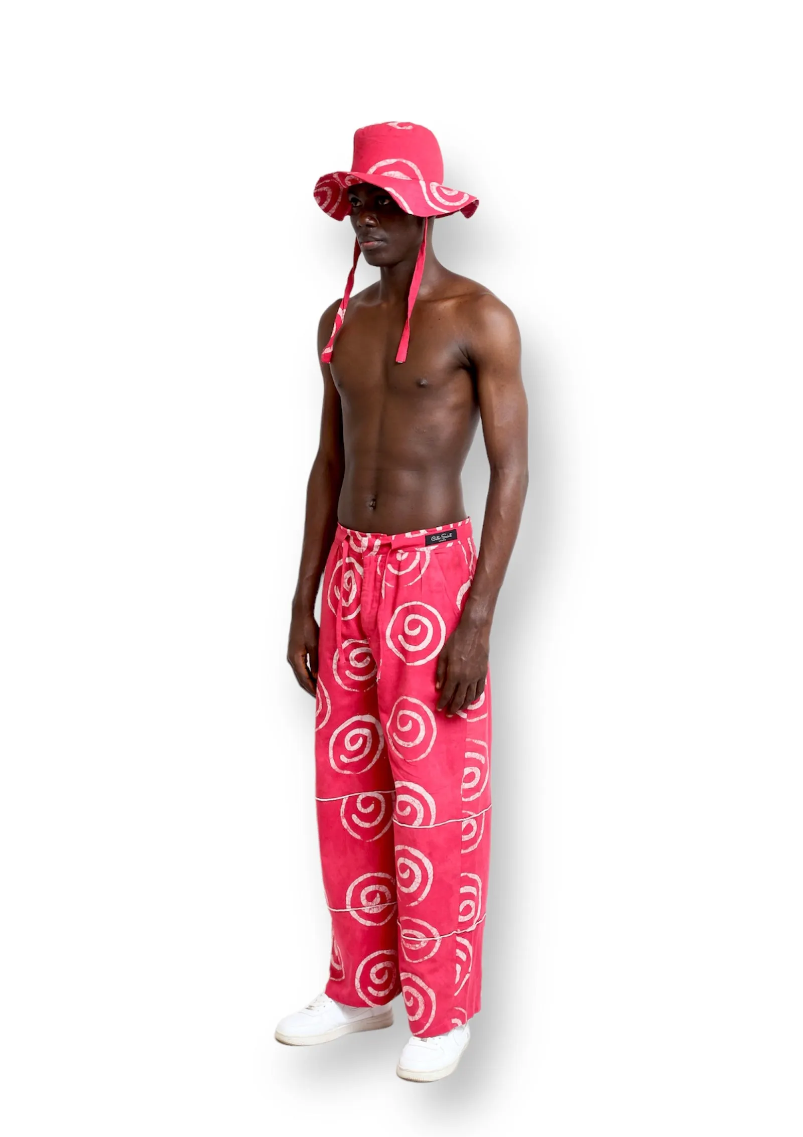 Saint Eko Pink Cotton Pant