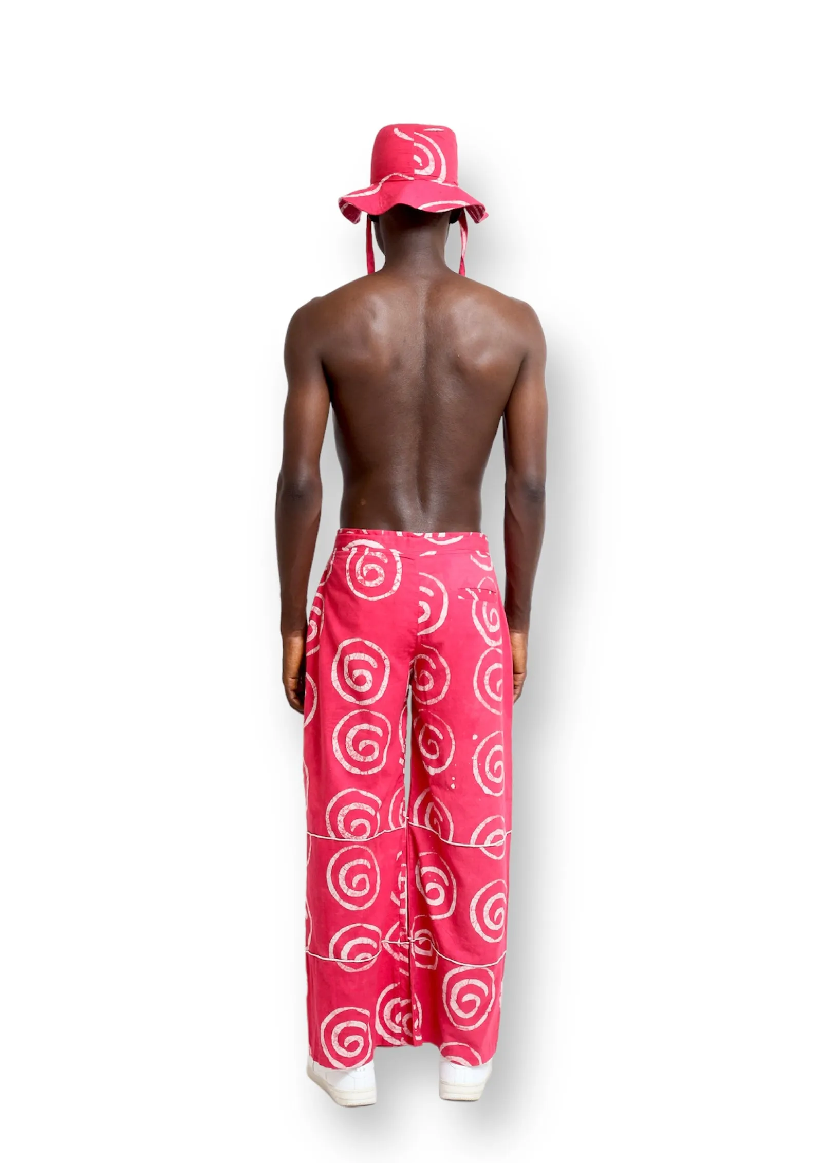 Saint Eko Pink Cotton Pant