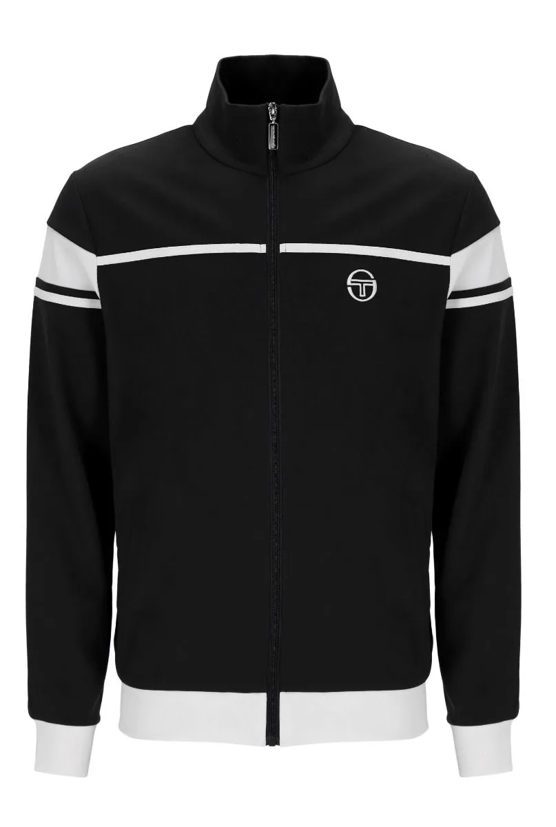 Sergio Tacchini Black White Damarindo Track Jacket