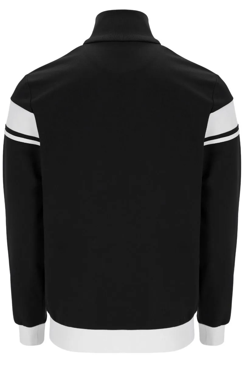 Sergio Tacchini Black White Damarindo Track Jacket