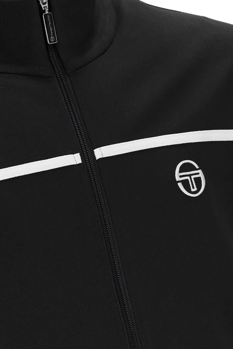 Sergio Tacchini Black White Damarindo Track Jacket