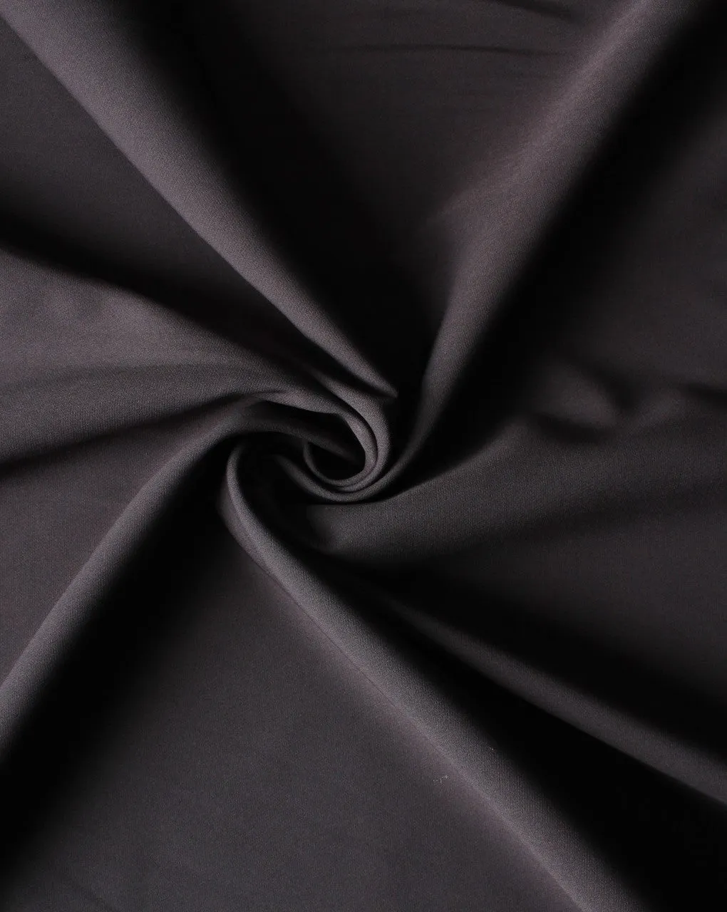 Slate Grey Polyester Crepe Fabric