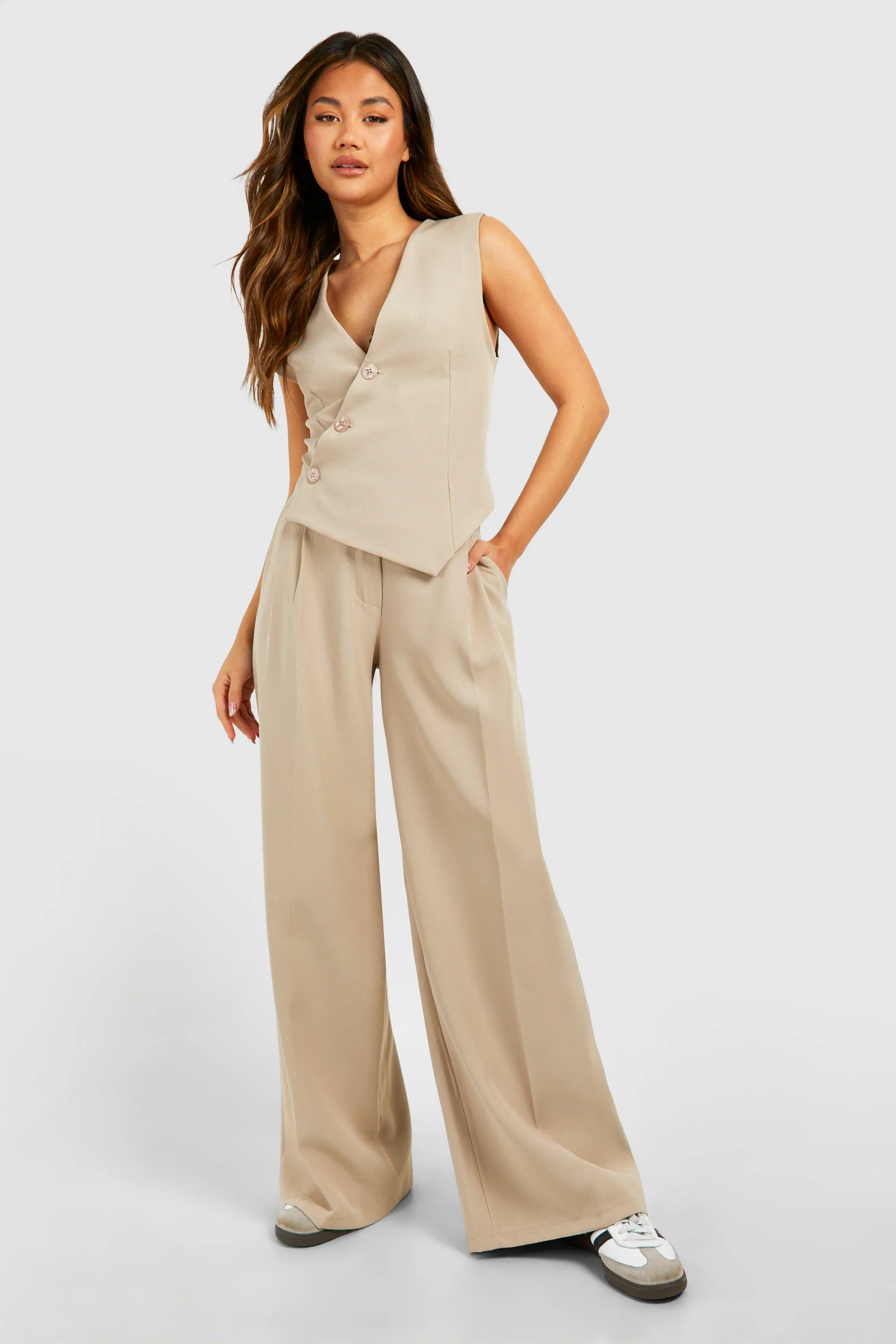 Slouchy Low Rise Boyfriend Trousers