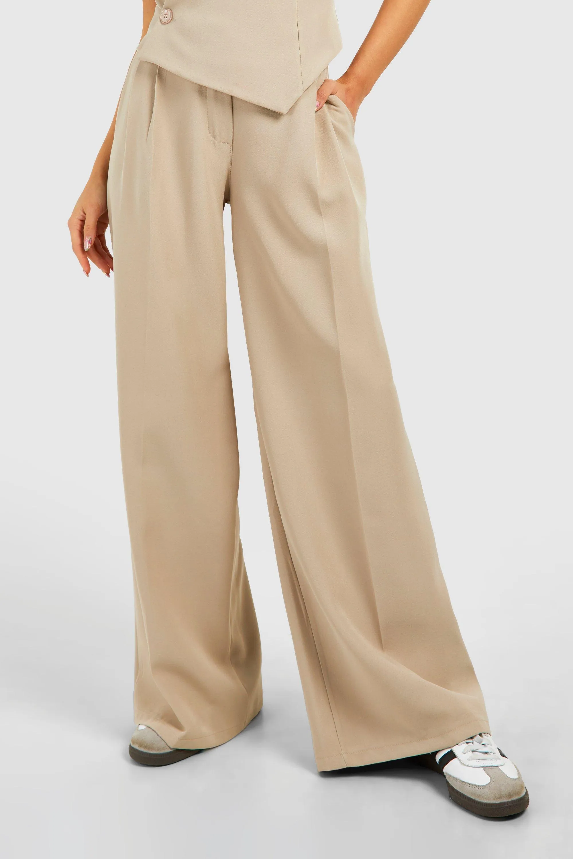 Slouchy Low Rise Boyfriend Trousers