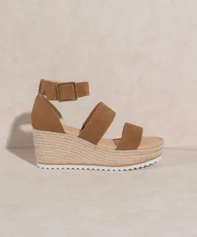 Slyvie Wedge Sandal with Double Straps