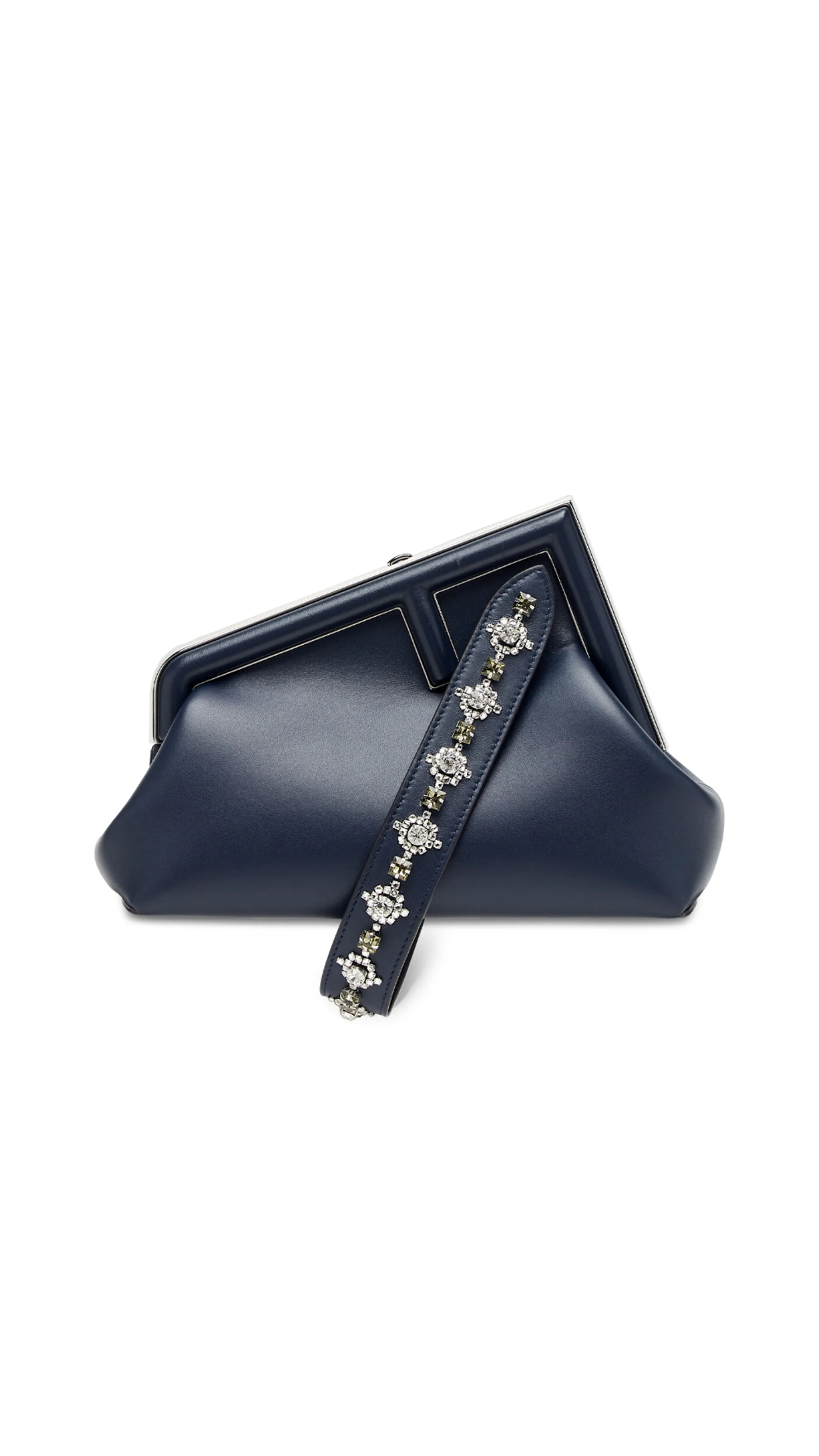 Small Navy Bag with Handle