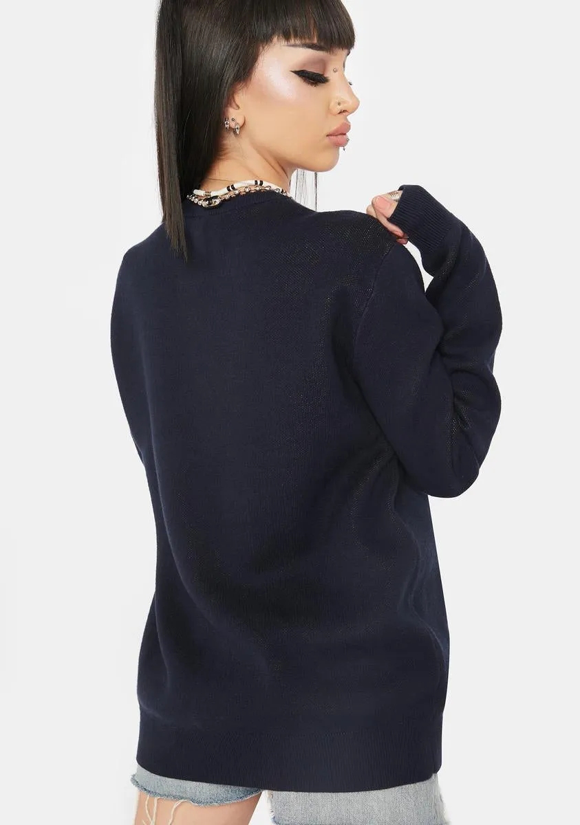 Smoked Apple Jacquard Sweater