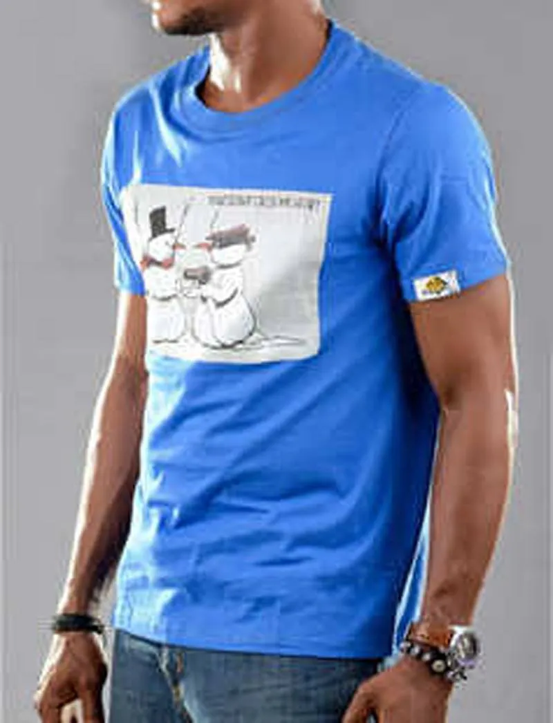 Snowman Tee for Men - Bandit Urban Clothing