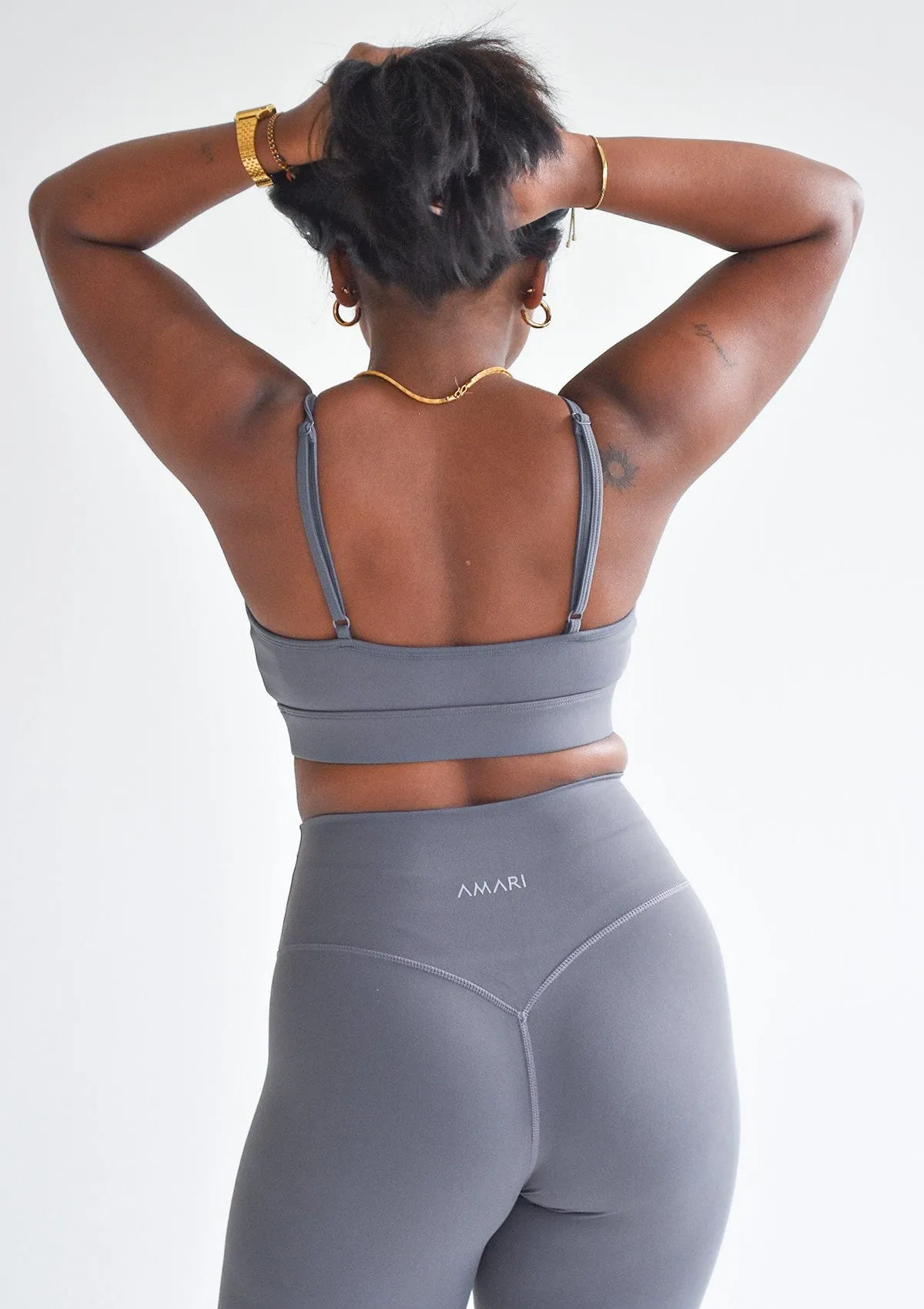 Sports Bra Lavender Grey