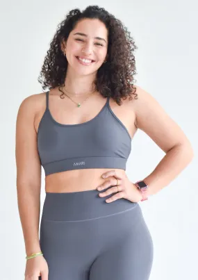 Sports Bra Lavender Grey