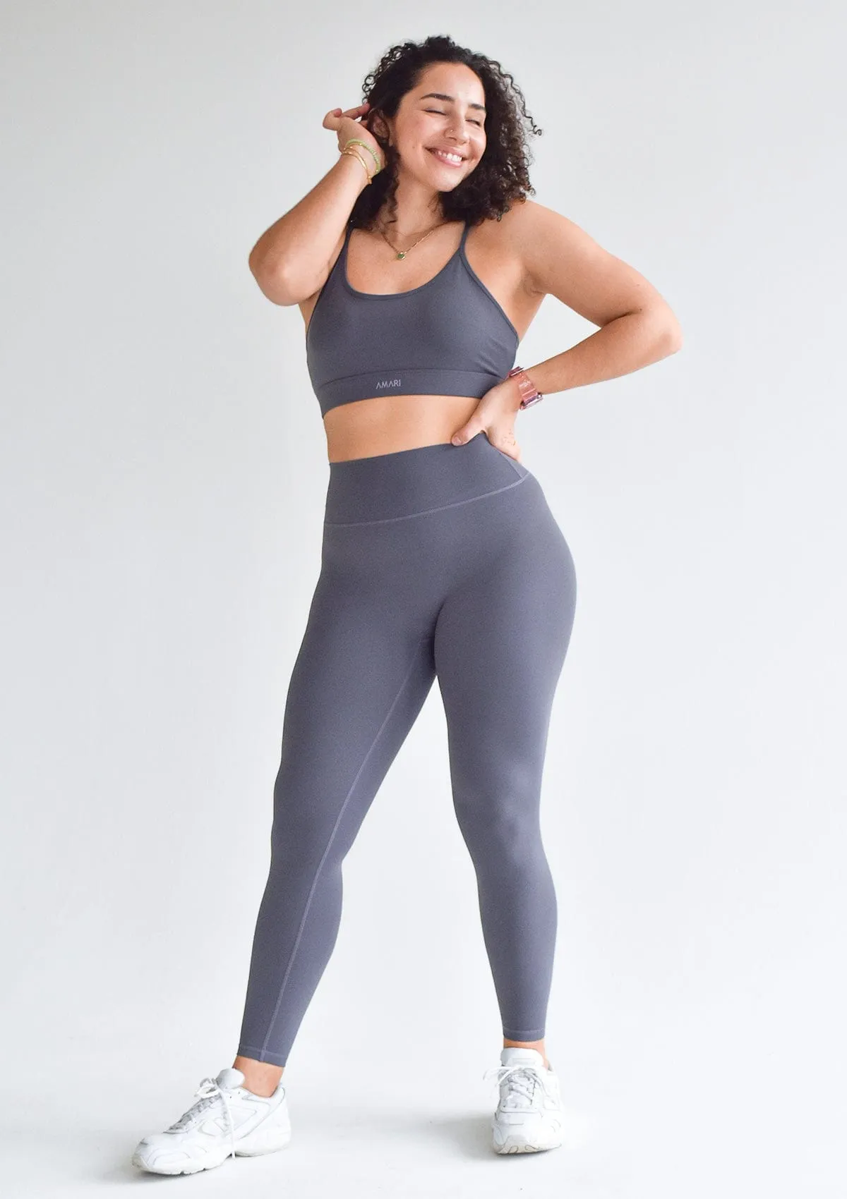 Sports Bra Lavender Grey