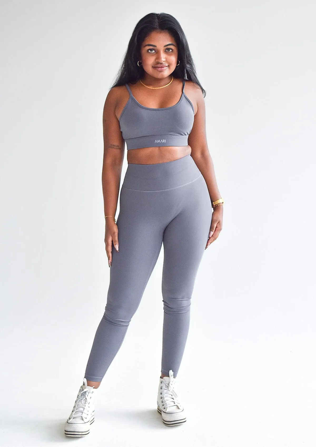 Sports Bra Lavender Grey