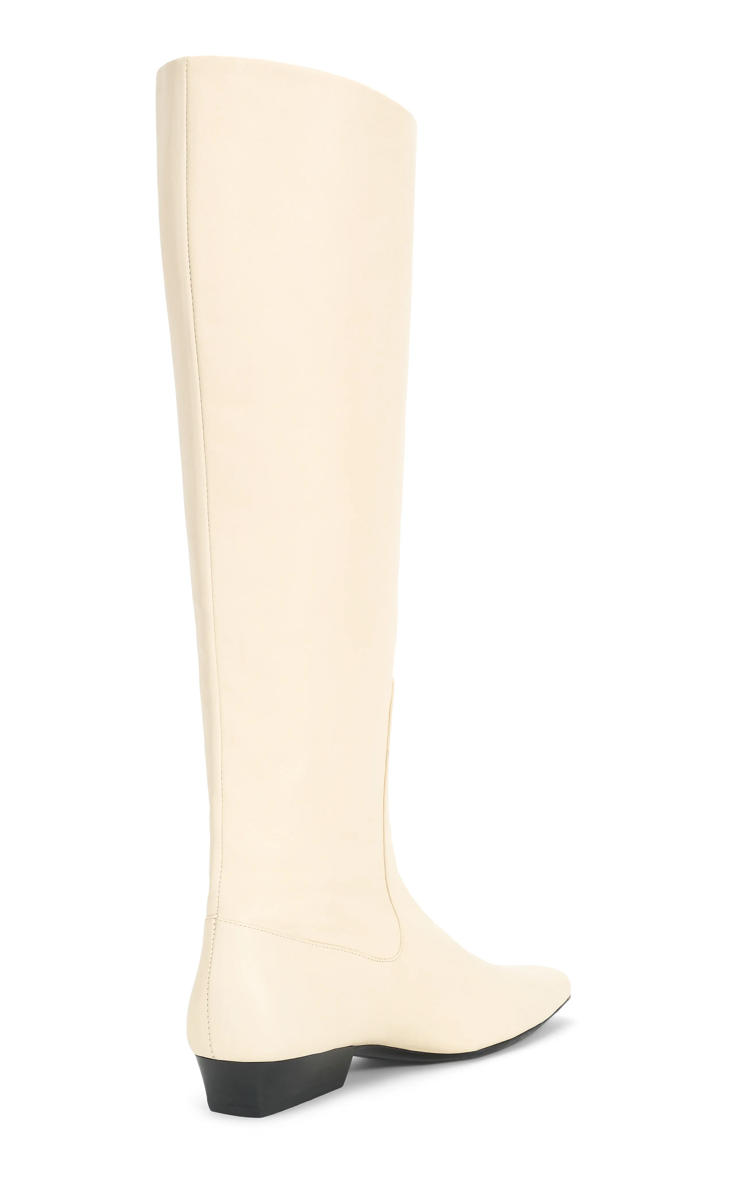 STAUD Wally Leather Knee Boots