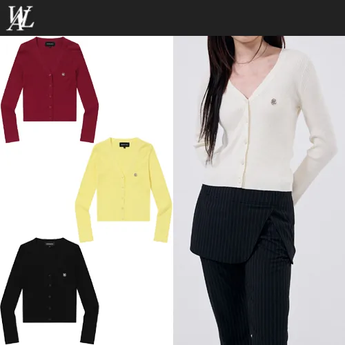 Street Style Logo Cardigans for Women | WOOALONG