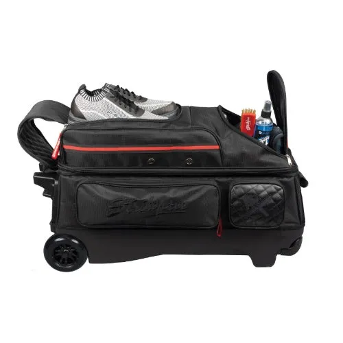 Strikeforce Diamond Black Triple Roller Bowling Bag