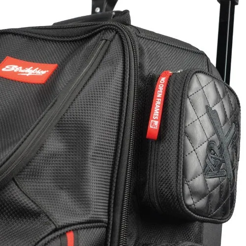 Strikeforce Diamond Black Triple Roller Bowling Bag