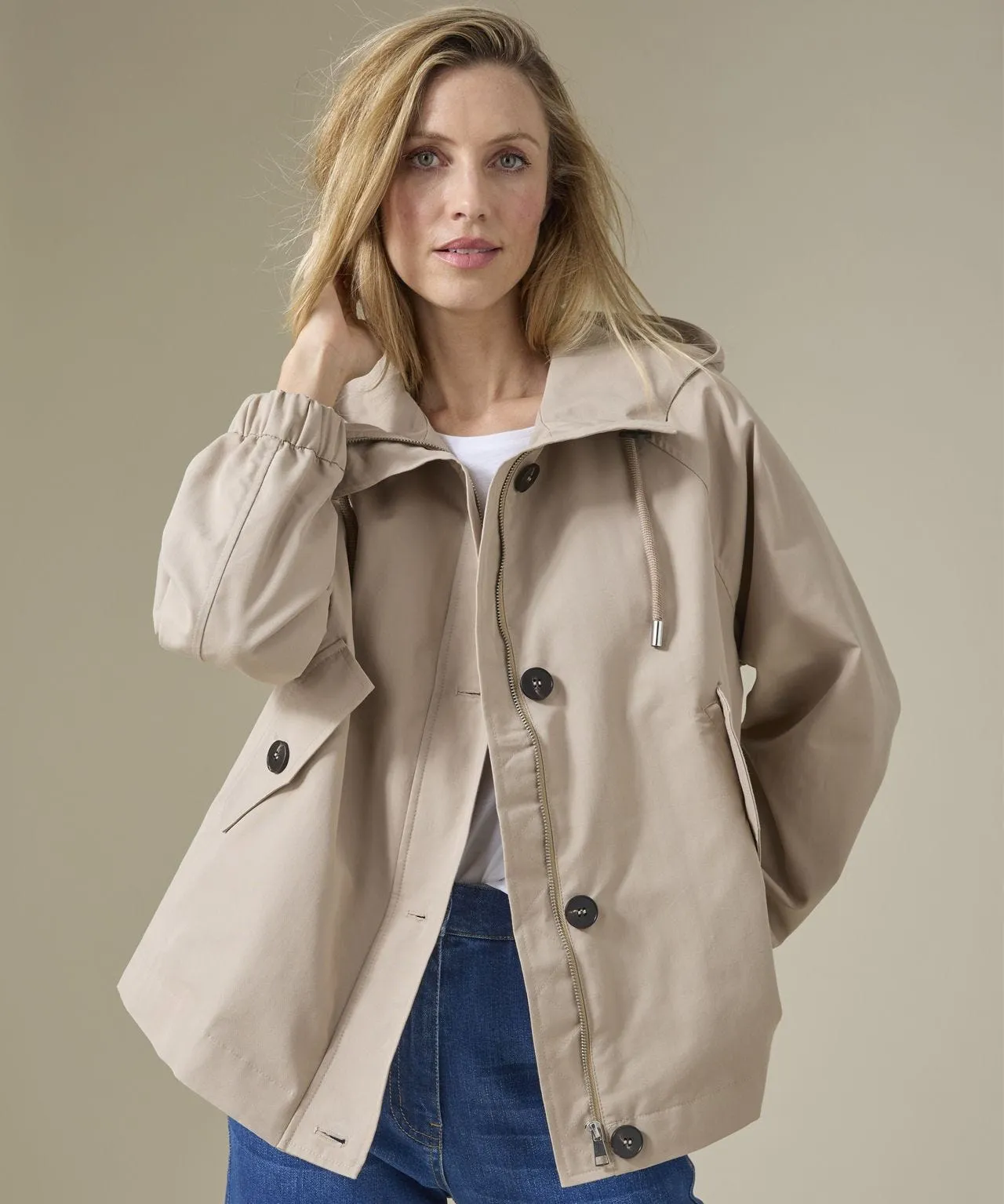 Stylish Rain Bouncer Coat