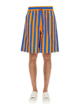 Sunnei Striped Bermuda Shorts