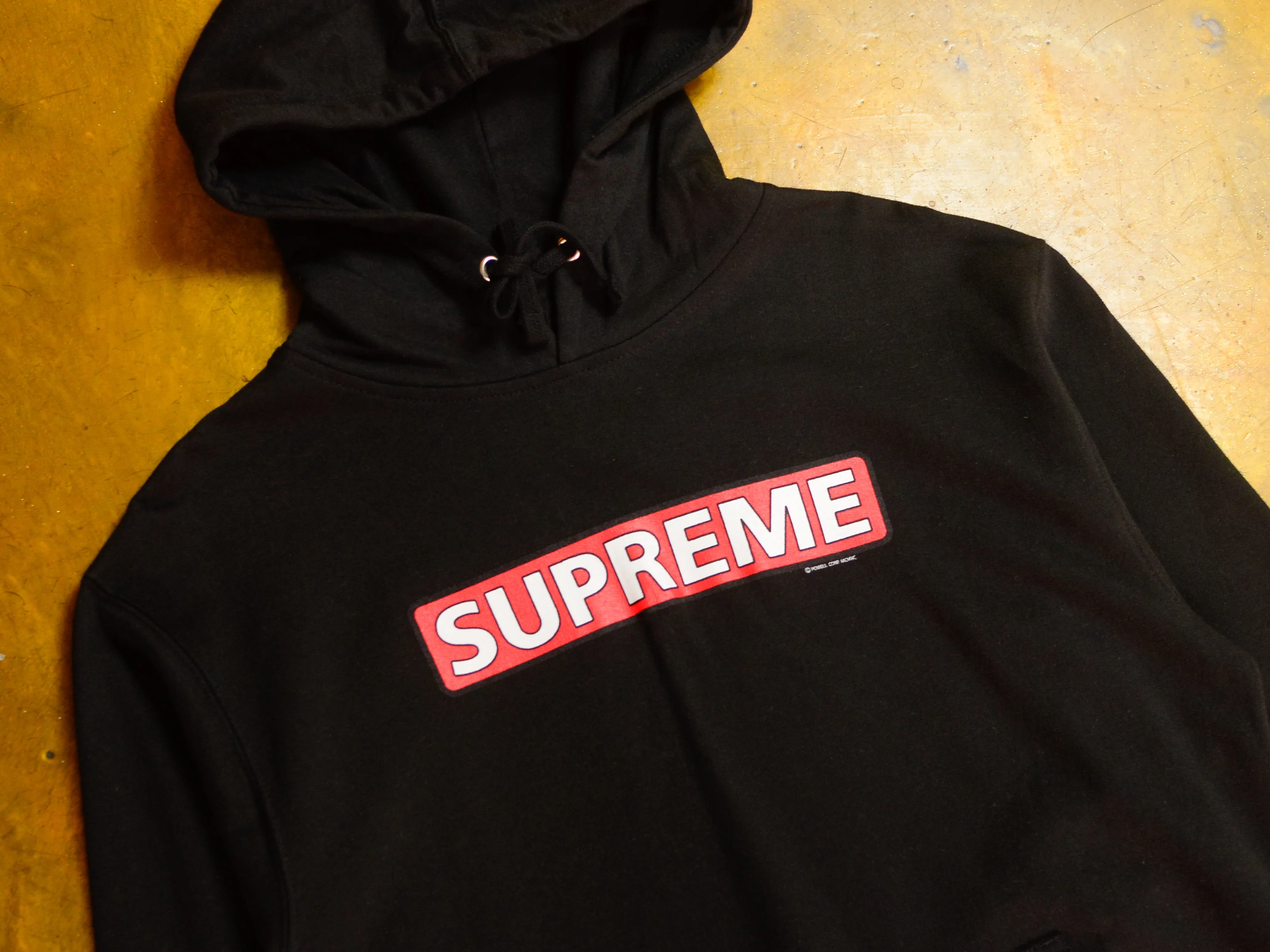 Supreme Black Hoodie