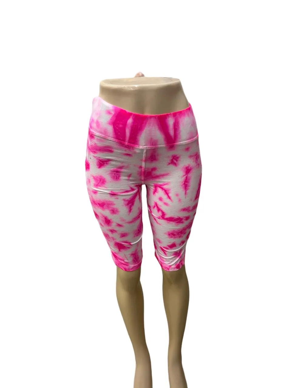 Tie Dye Capri Leggings for Women in Montauk