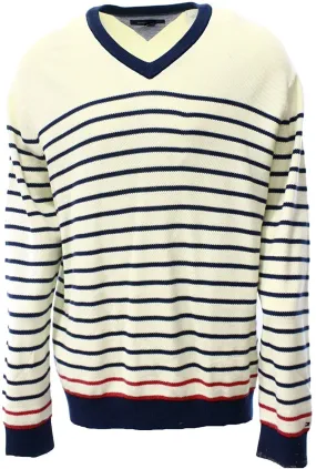 Tommy Hilfiger Sweater with Engineered Stripes, Size 2XL