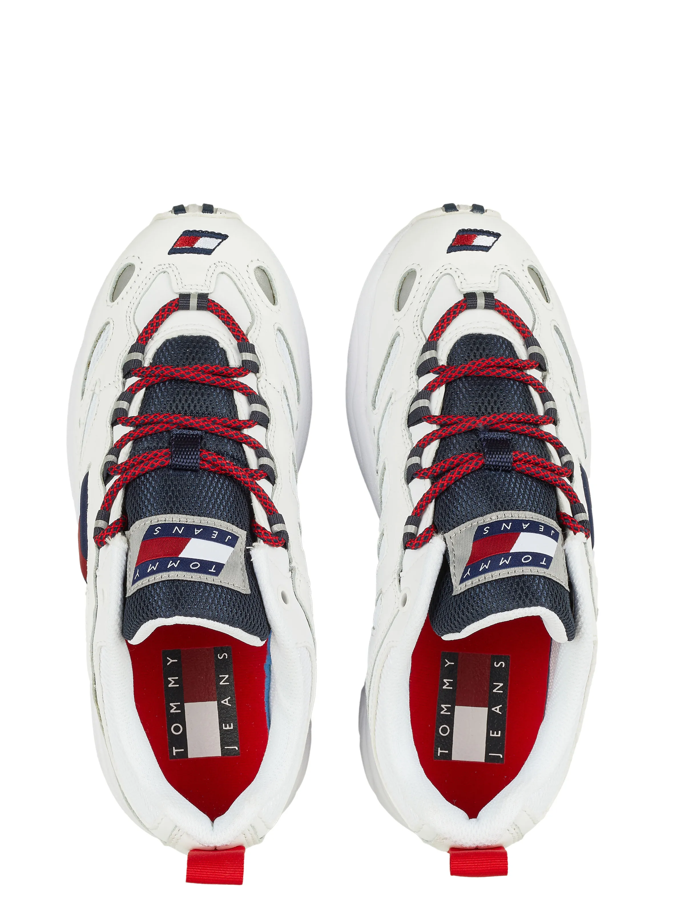 Tommy Hilfiger white shoes.