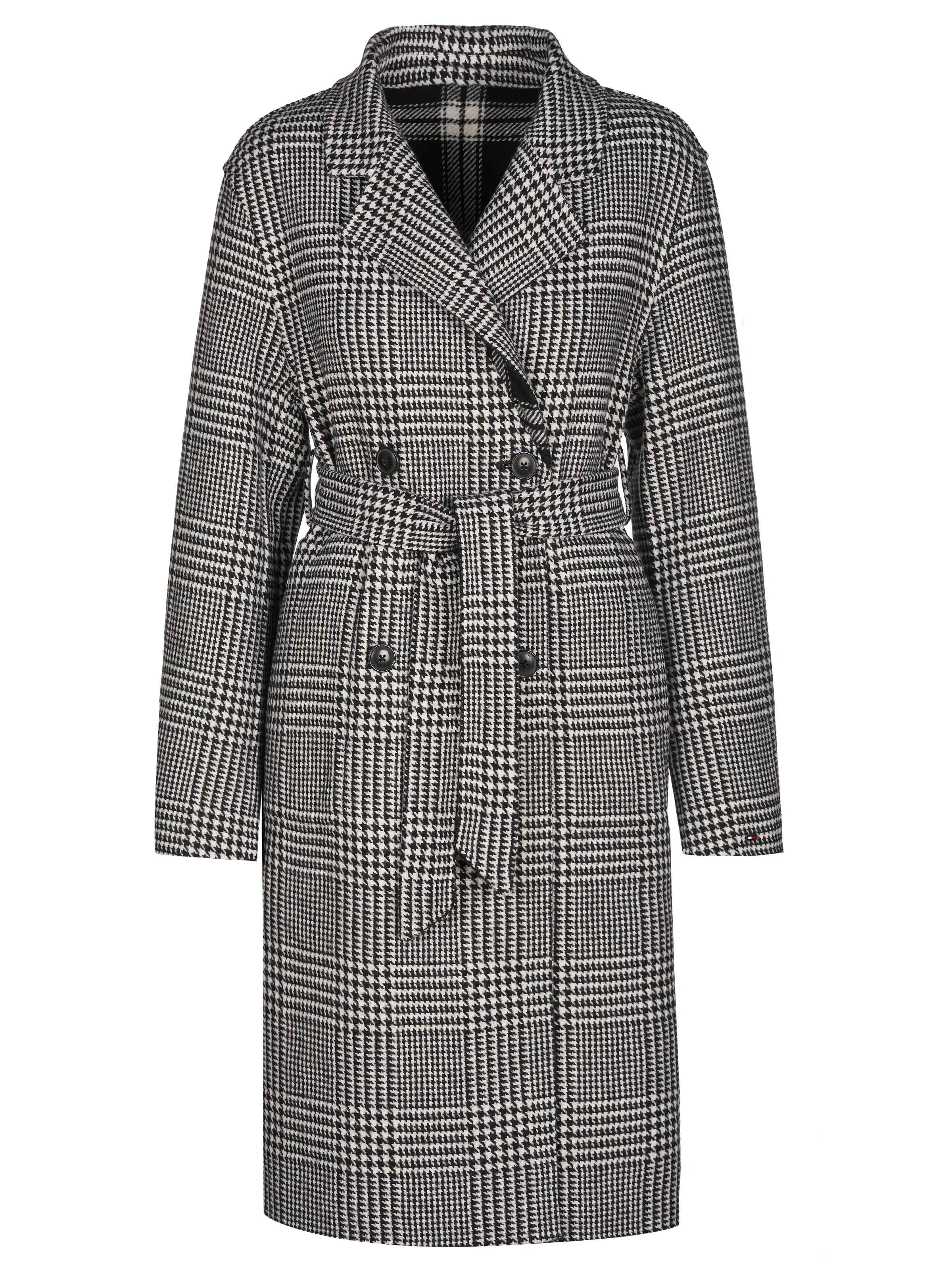 Top-ranked result: Tommy Hilfiger Reversible Coat in Black and White