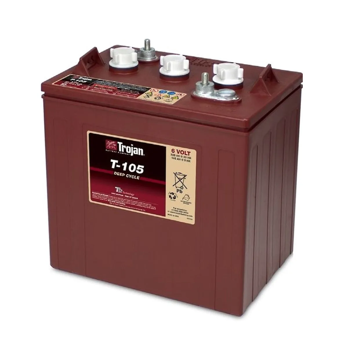 Trojan Battery T-105, 6V