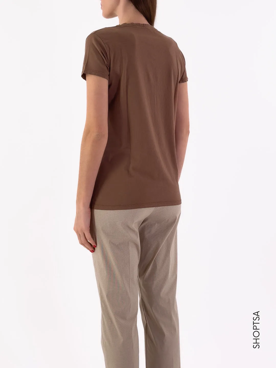 Tropical Brown T-shirt RB0812 by Vicolo