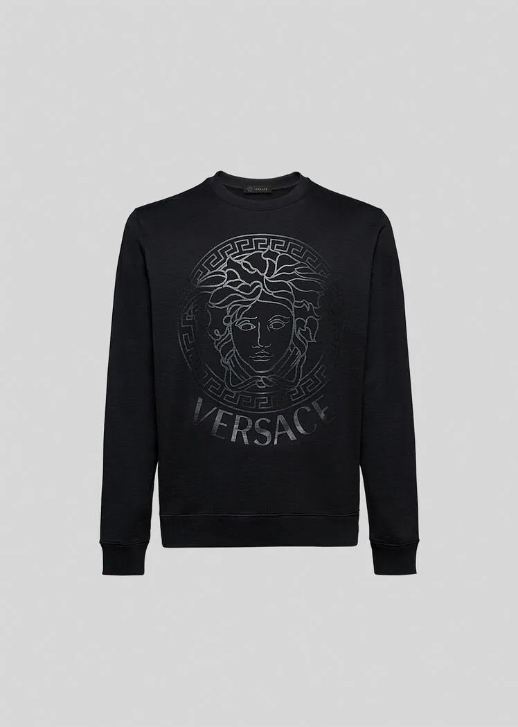 Versace Medusa Print Sweatshirt.