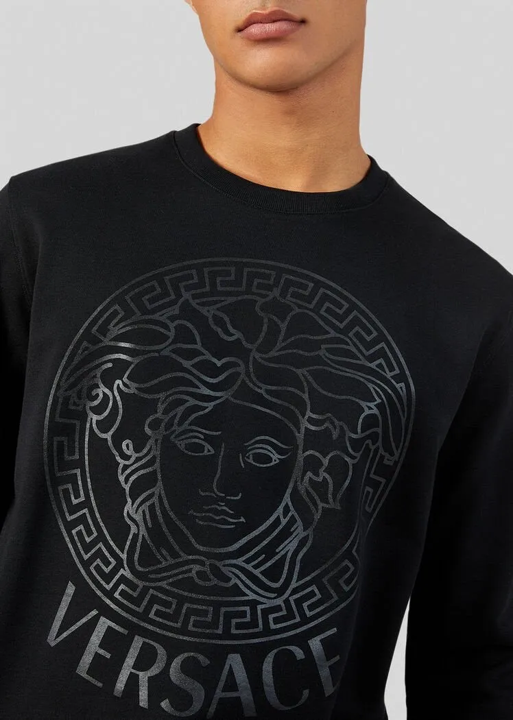 Versace Medusa Print Sweatshirt.