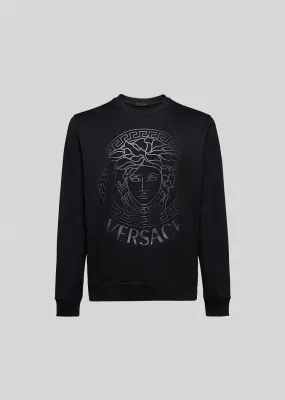 Versace Medusa Print Sweatshirt.