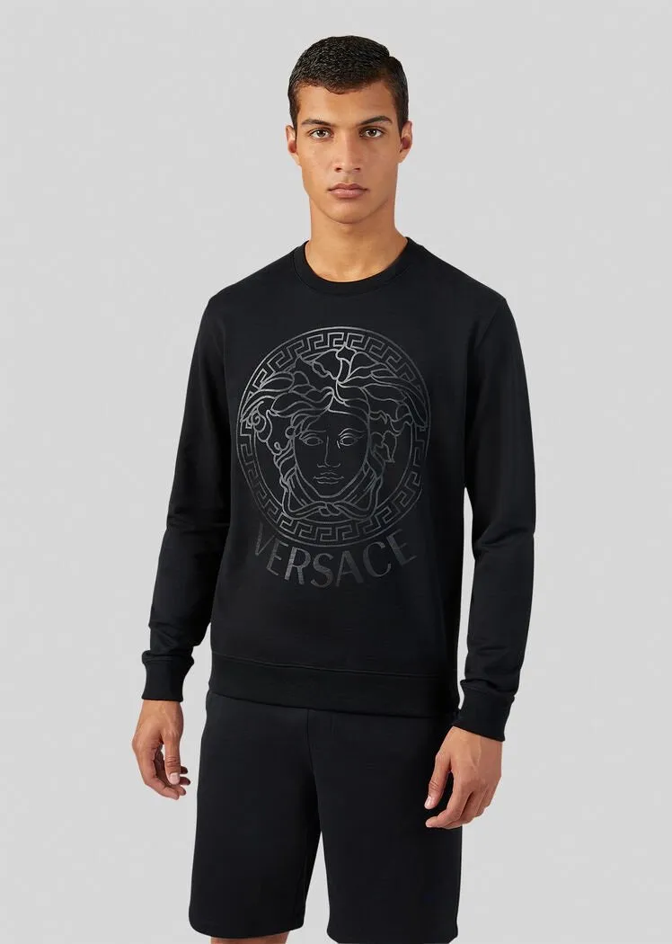 Versace Medusa Print Sweatshirt.