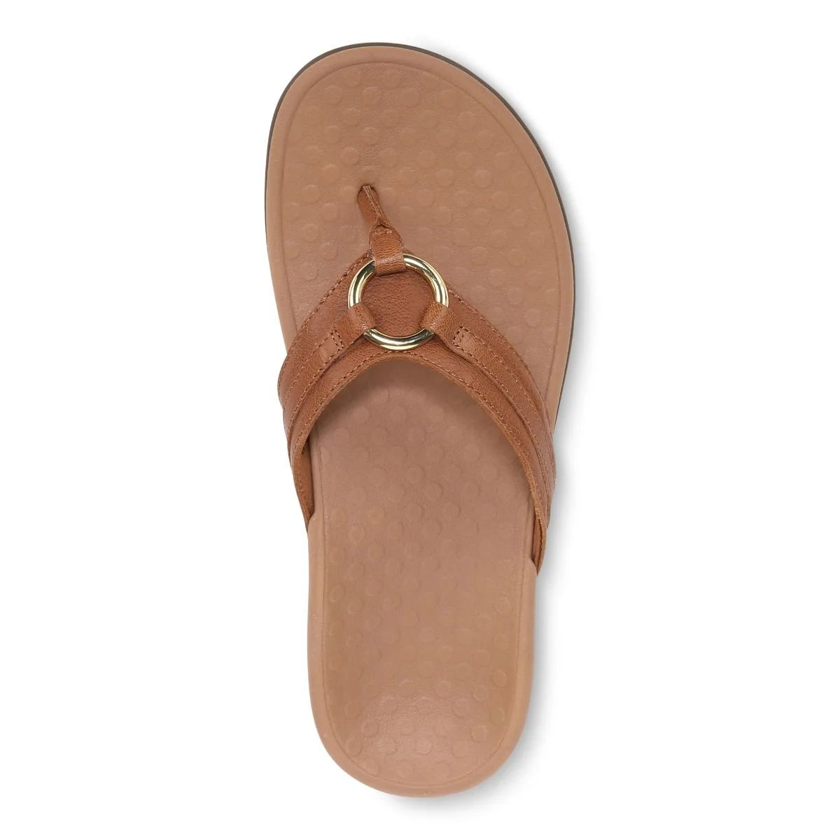 Vionic Women's Tide Aloe Toe Post Sandals Mocha