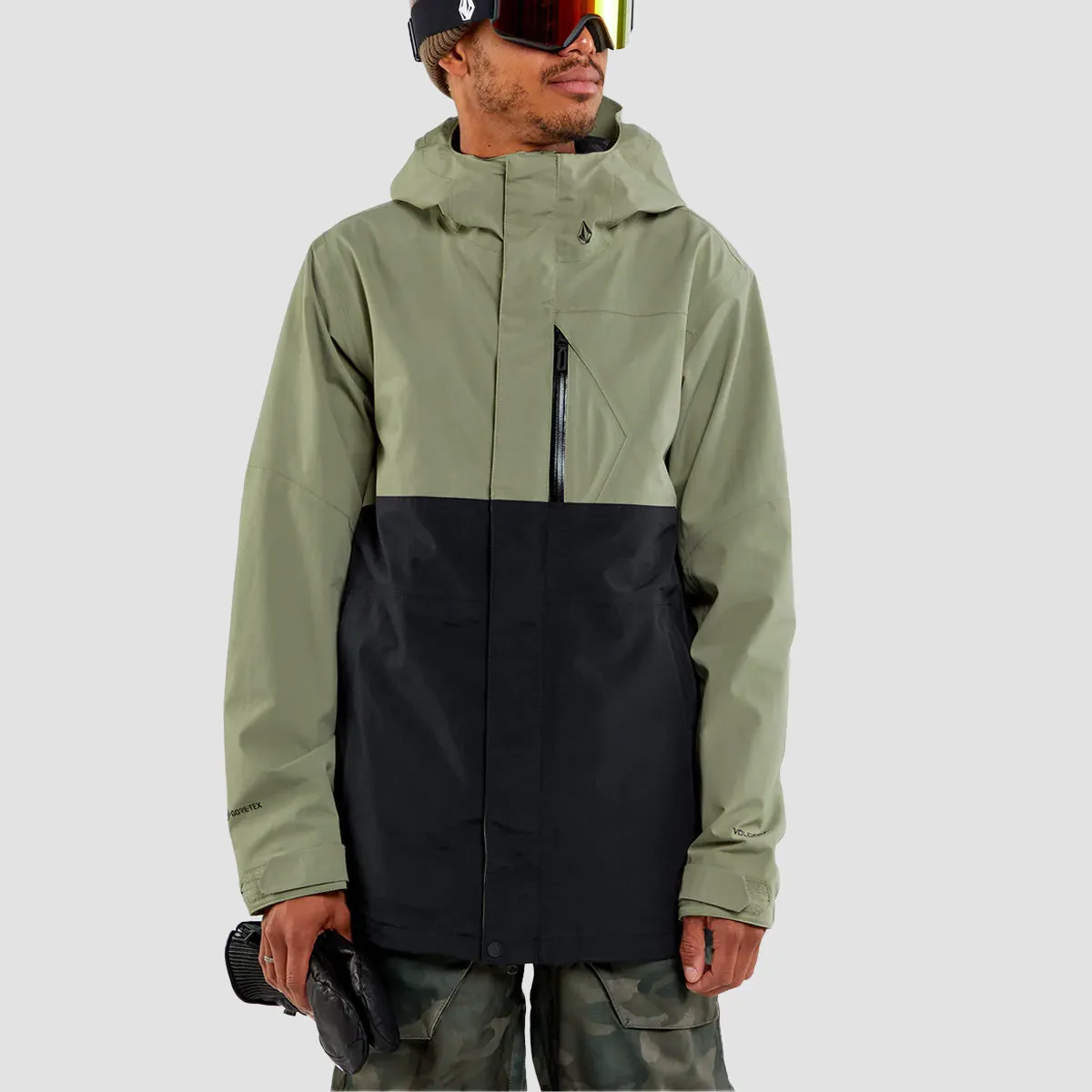 Volcom Light Military L Gore-Tex Snow Jacket