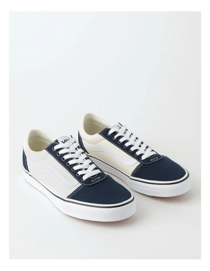 Canvas Block Dress Blue Sneaker