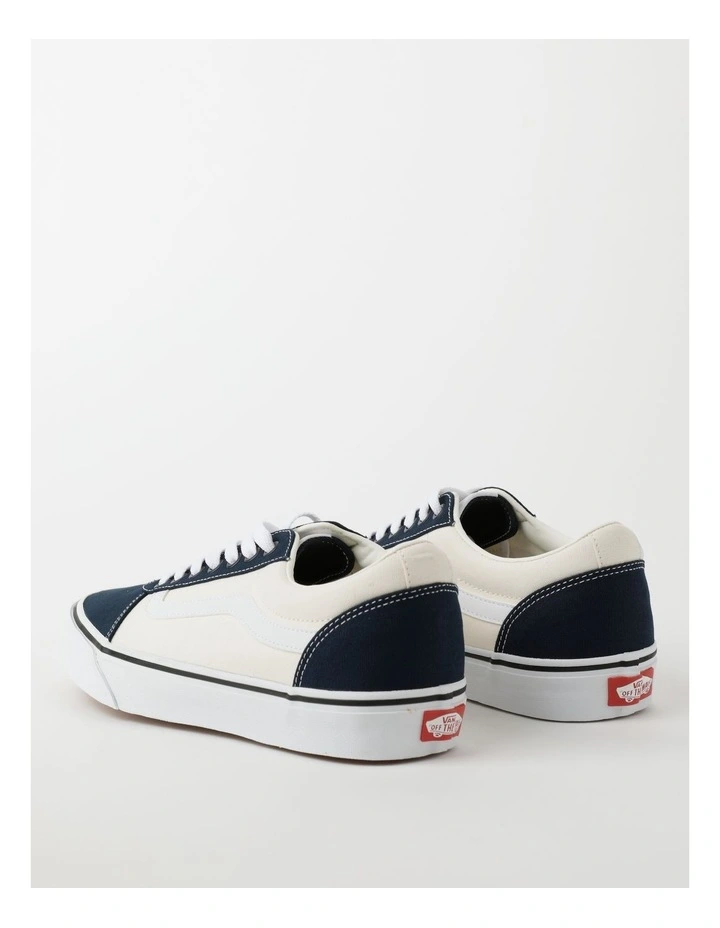 Canvas Block Dress Blue Sneaker