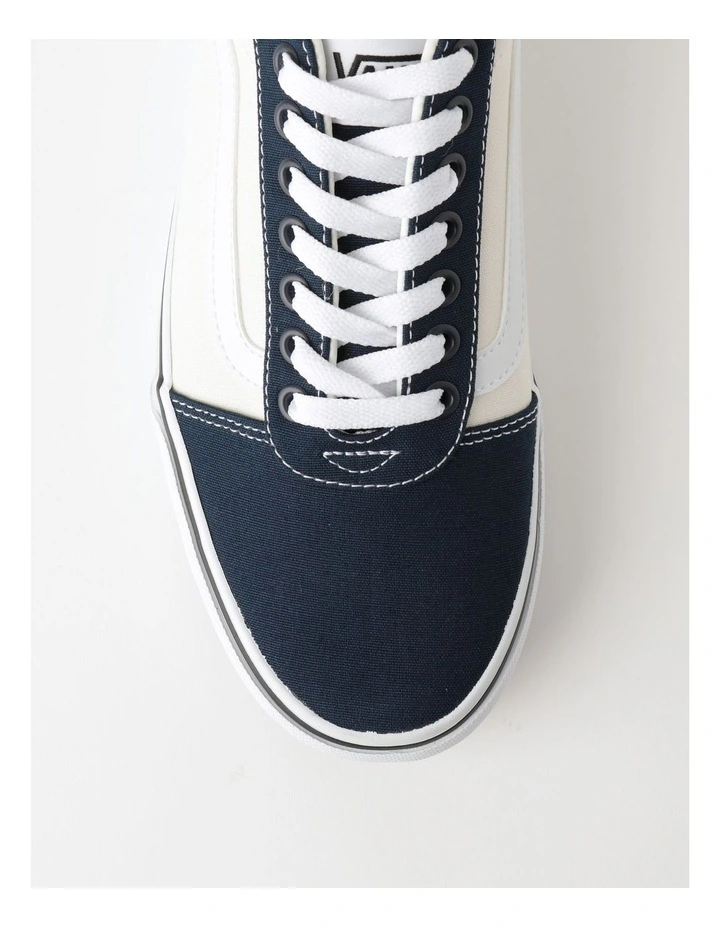 Canvas Block Dress Blue Sneaker