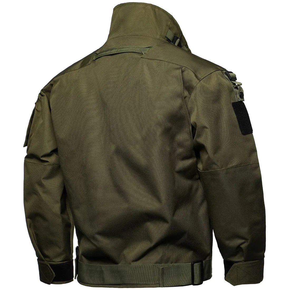 Waterproof Windproof Buckle Pocket Punk Coat