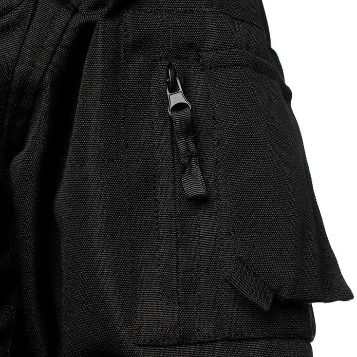 Waterproof Windproof Buckle Pocket Punk Coat