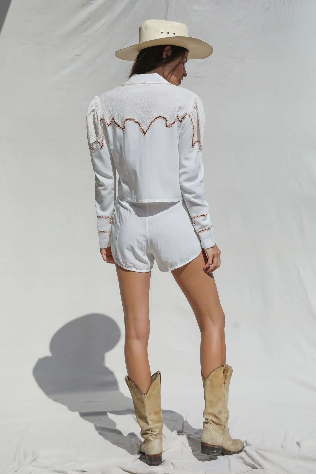 Western Bone Rodeo Shorts