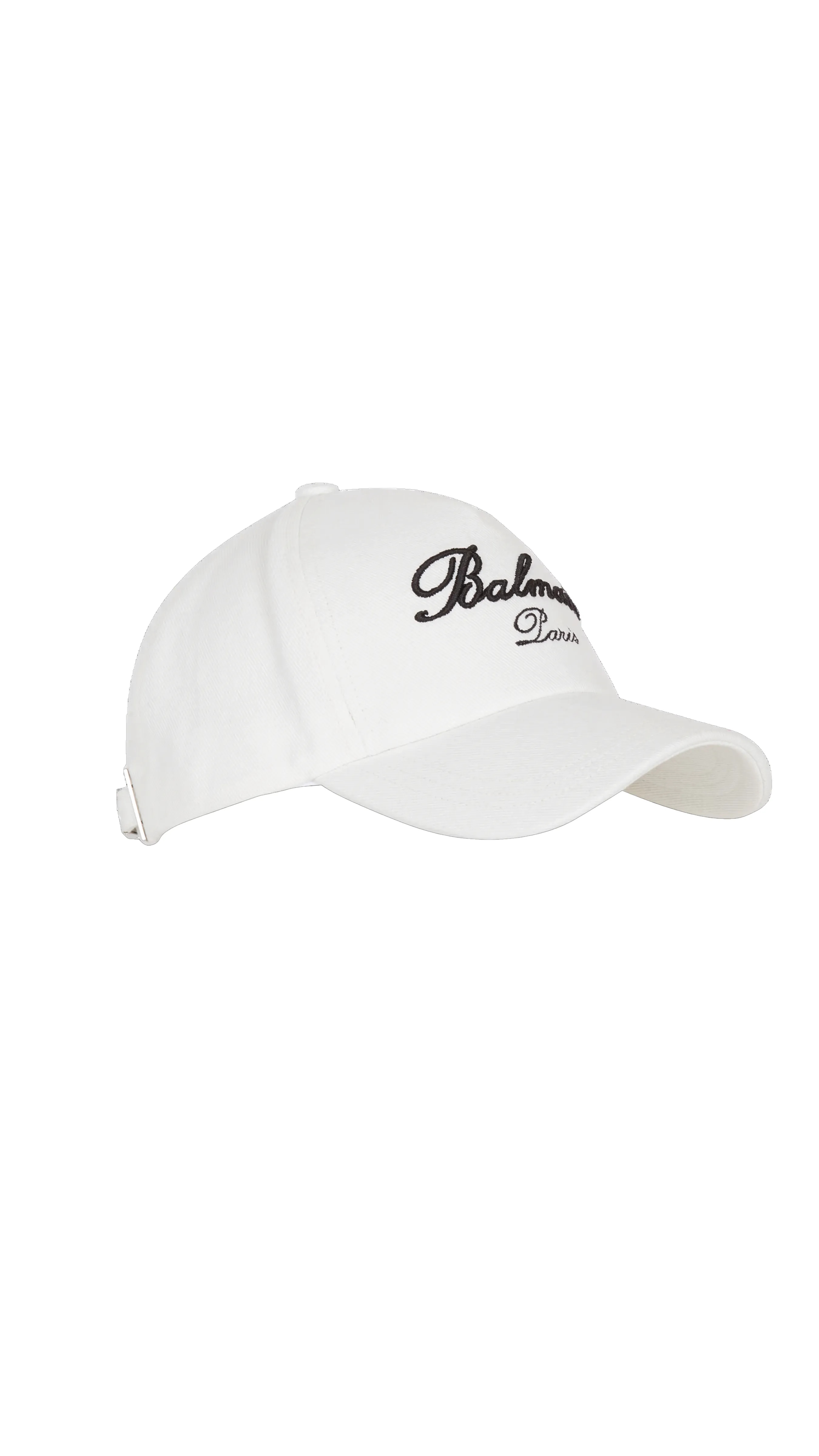 White Balmain Signature Cap