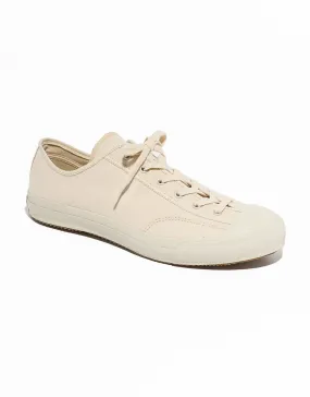 White Canvas Sneaker with Moonstar Sole