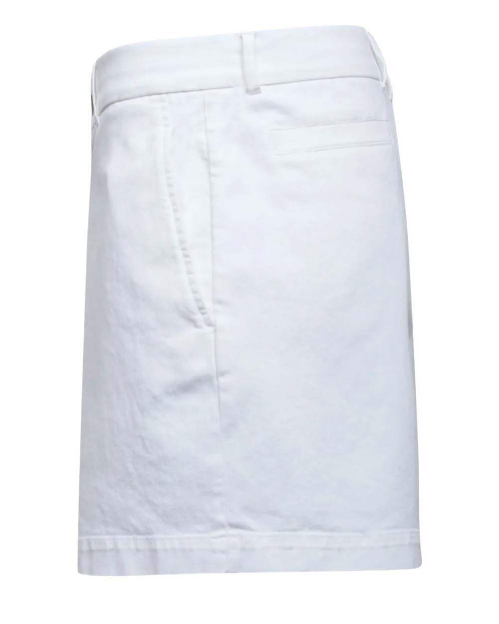 White ladies Bermuda shorts