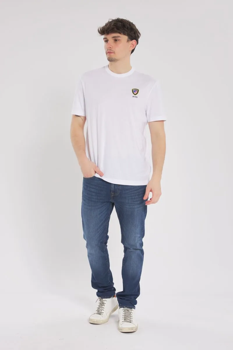 White Men's T-shirt